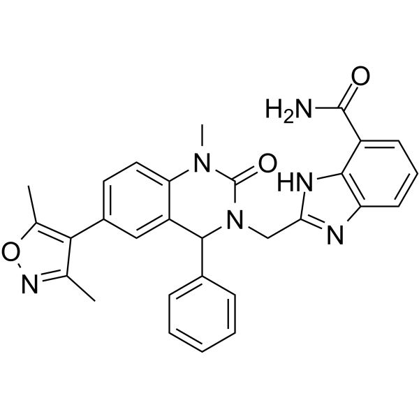 PARP1/BRD4-IN-1 Chemical Structure