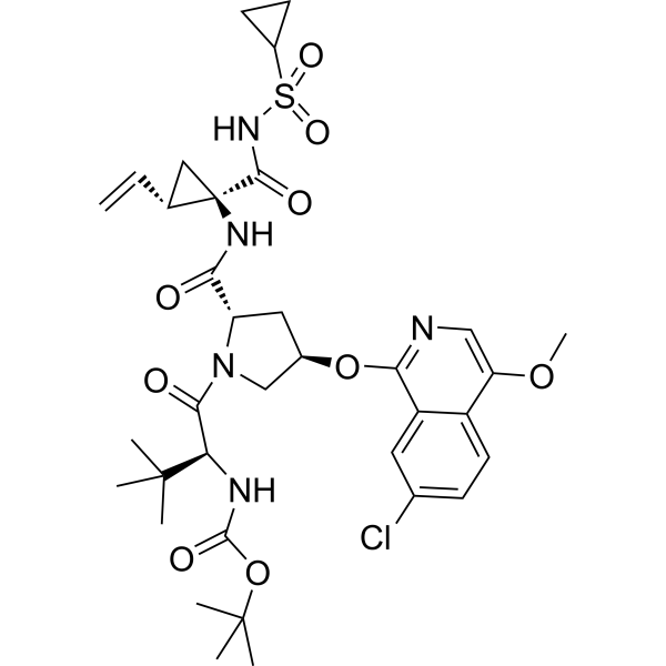 Asunaprevir Chemical Structure
