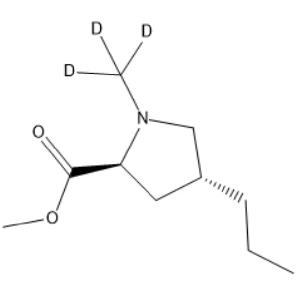 (4R)-1-Methyl-4-propyl-L-proline methyl ester-d3 Chemical Structure