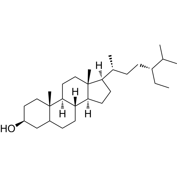 Stigmastan-3β-ol Chemical Structure