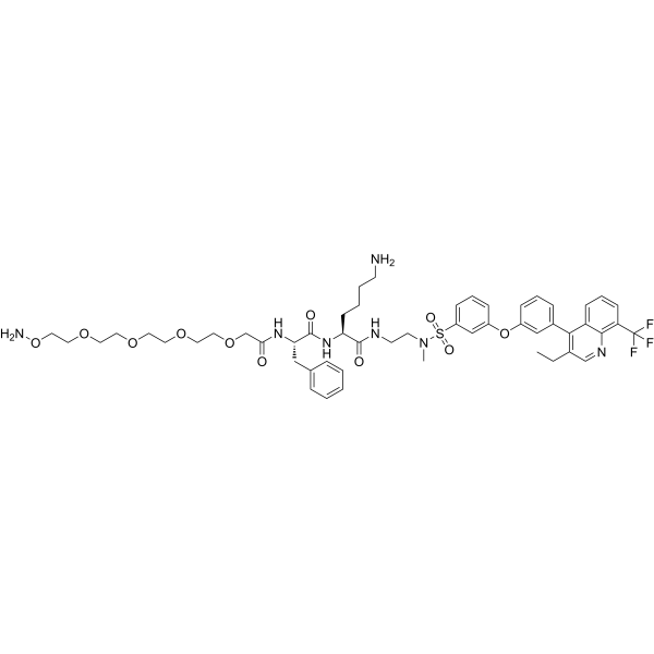 Aminooxy CatB-LXR Chemical Structure