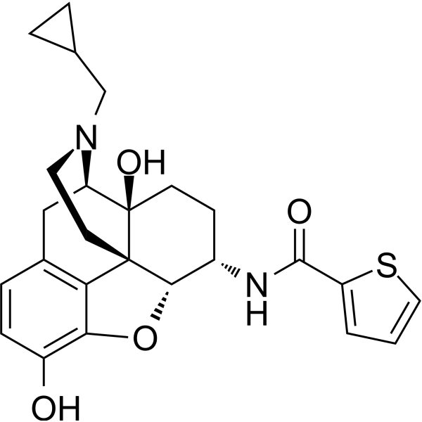 Mu opioid receptor antagonist 2 Chemical Structure