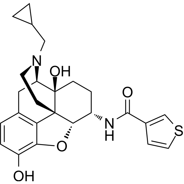 Mu opioid receptor antagonist 4 Chemical Structure