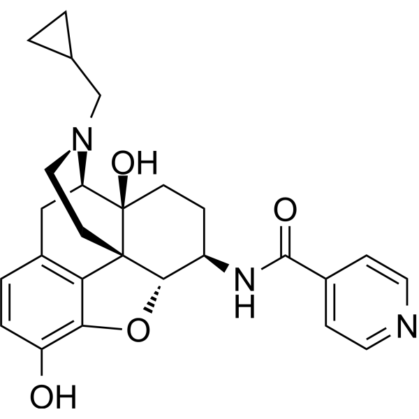 Mu opioid receptor antagonist 5 Chemical Structure