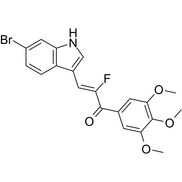 Tubulin inhibitor 22 Chemical Structure