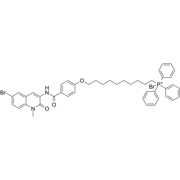 6BrCaQ-C10-TPP Chemical Structure