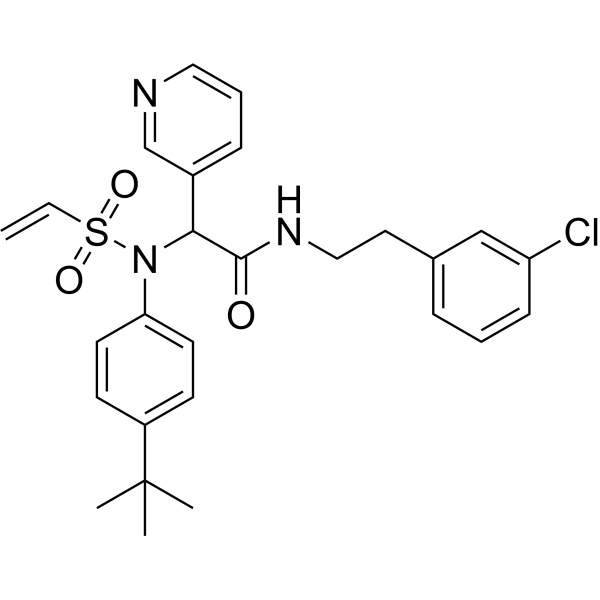 SARS-CoV-2 3CLpro-IN-1 Chemical Structure