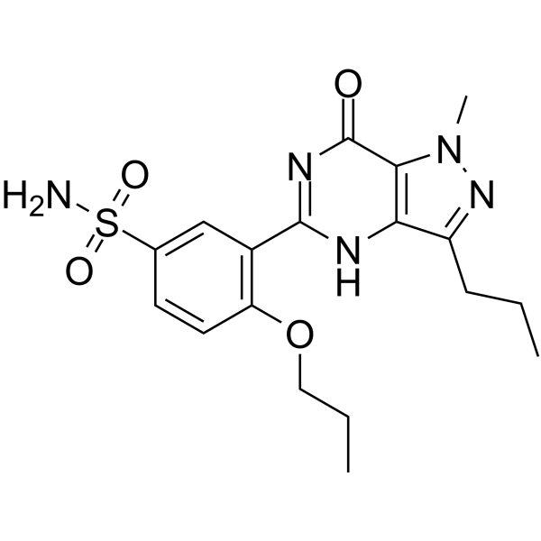 N-Desalkyludenafil Chemical Structure