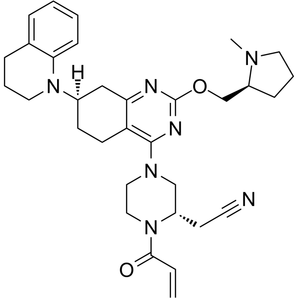 KRAS G12C inhibitor 25 Chemical Structure