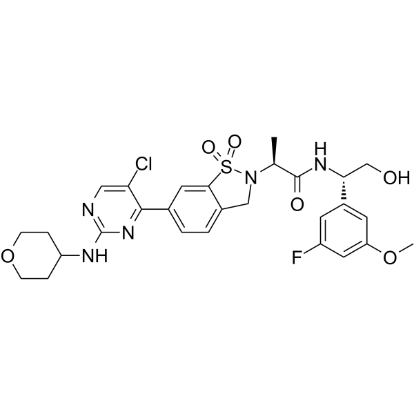 ERK1/2 inhibitor 3 Chemical Structure