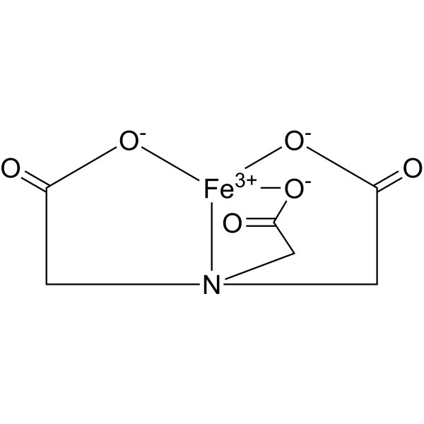 Ferric nitrilotriacetate Chemical Structure