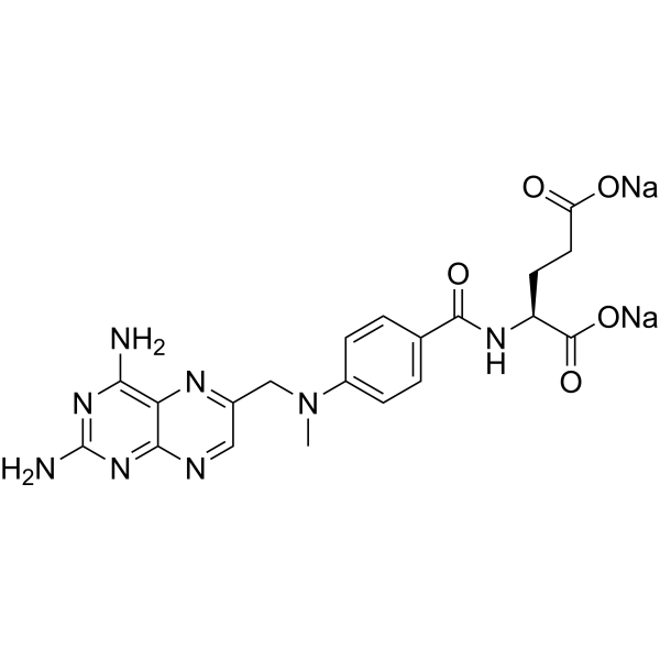 Methotrexate disodium Chemical Structure