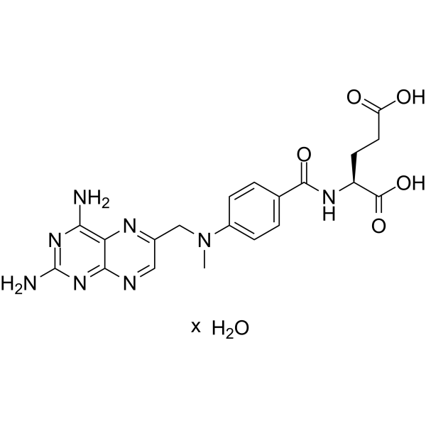 Methotrexate hydrate Chemical Structure