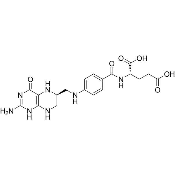 (6S)-Tetrahydrofolic acid Chemical Structure