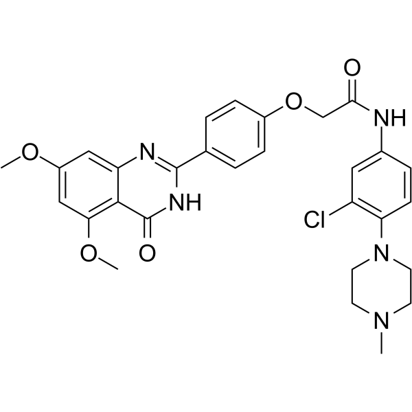 BRD4/CK2-IN-1 Chemical Structure