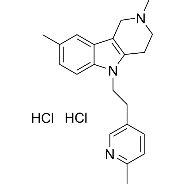 Latrepirdine dihydrochloride Chemical Structure
