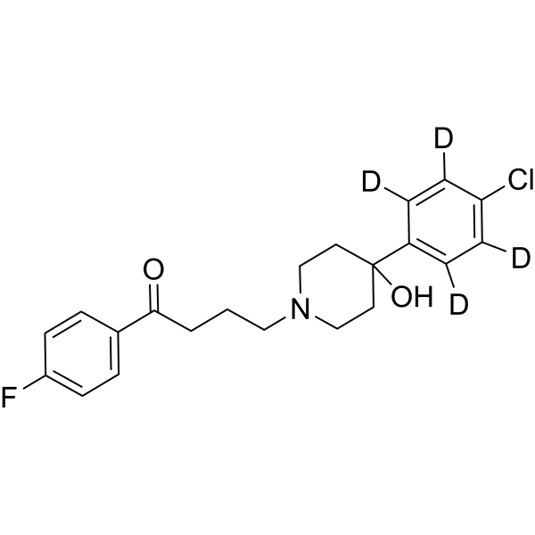 Haloperidol-d<sub>4</sub> Chemical Structure