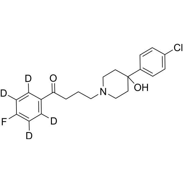 Haloperidol-d<sub>4</sub>-1 Chemical Structure