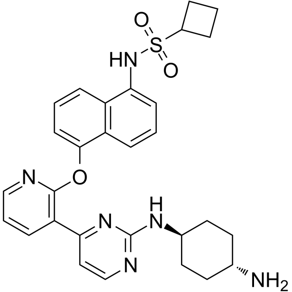 IRE1α kinase-IN-3 Chemical Structure