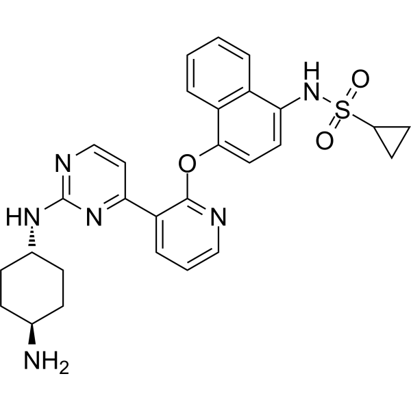 IRE1α kinase-IN-5 Chemical Structure