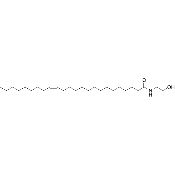 Nervonoyl ethanolamide Chemical Structure