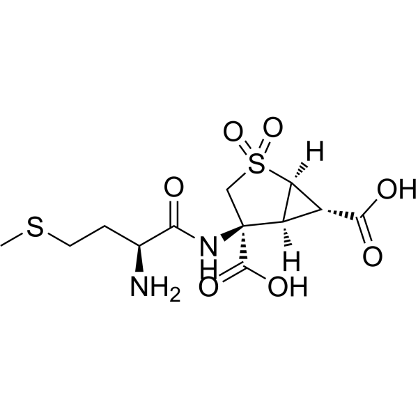 Pomaglumetad methionil anhydrous Chemical Structure