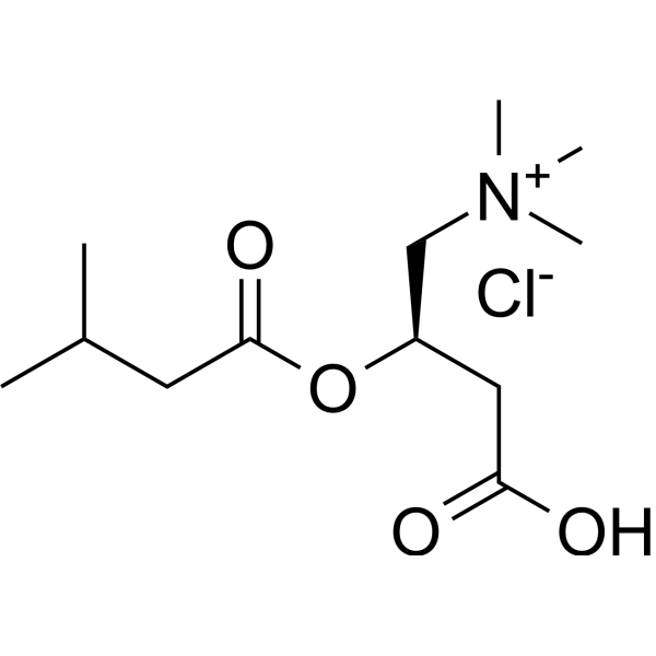 Isovalerylcarnitine chloride Chemical Structure