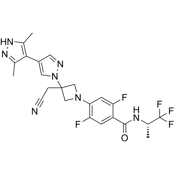 Povorcitinib Chemical Structure