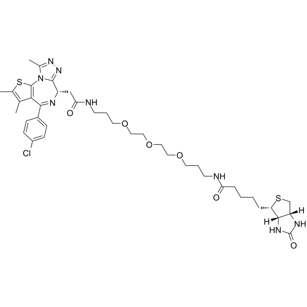 Biotinylated-JQ1 Chemical Structure