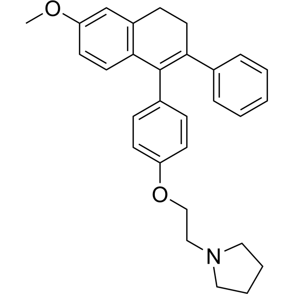 Nafoxidine Chemical Structure
