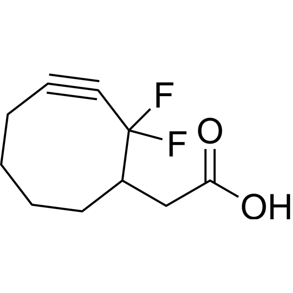 Difluorocyclooctyne-CH2-COOH Chemical Structure