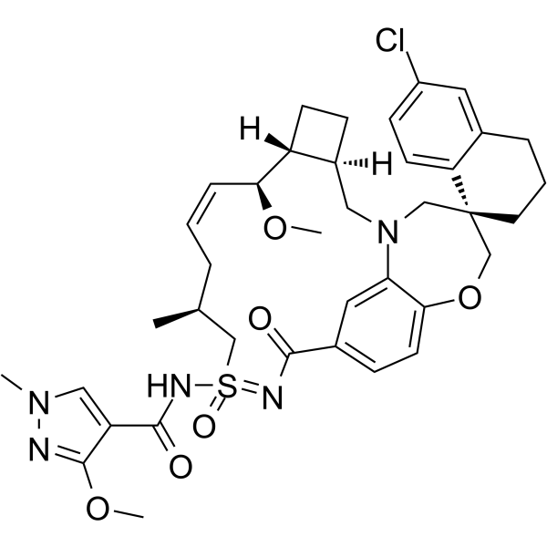 Mcl-1 inhibitor 8 Chemical Structure
