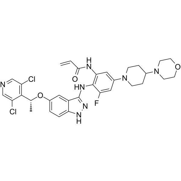 FGFR4-IN-8 Chemical Structure