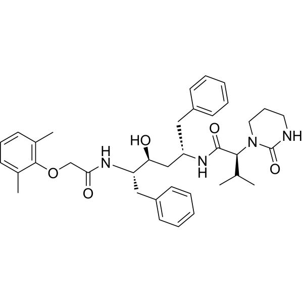 Lopinavir Chemical Structure