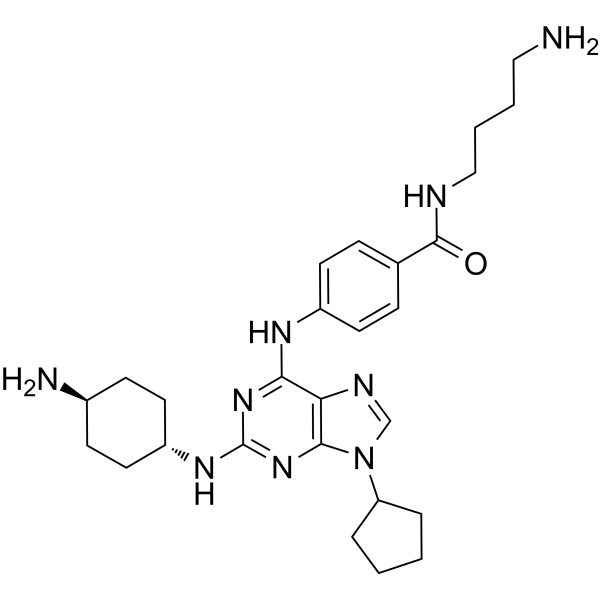 PDGFRα/FLT3-ITD-IN-1 Chemical Structure