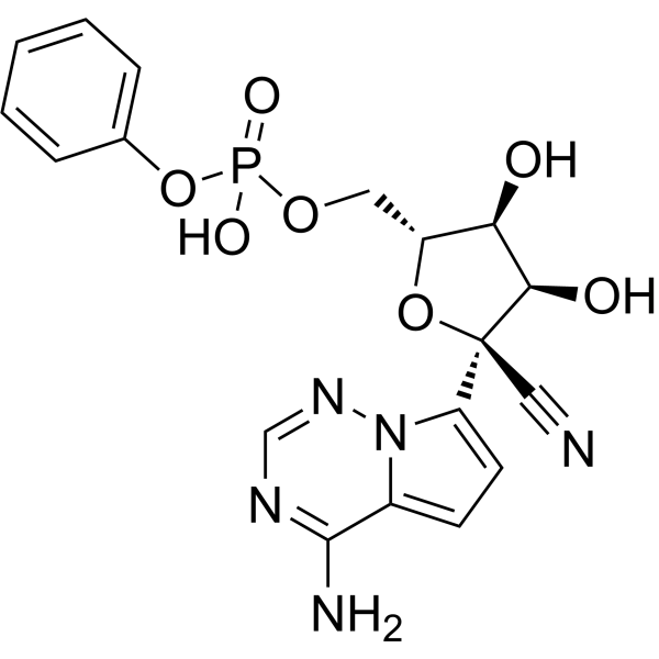 Remdesivir de(ethylbutyl 2-aminopropanoate) Chemical Structure