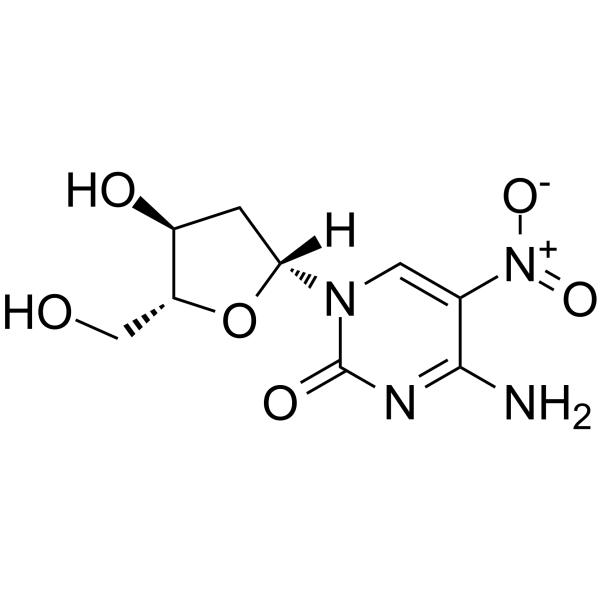 2′-Deoxy-5-nitrocytidine Chemical Structure