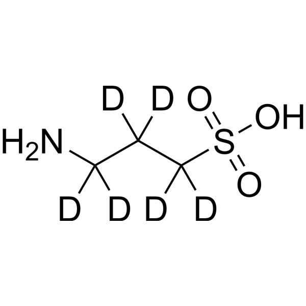 Tramiprosate-d<sub>6</sub> Chemical Structure