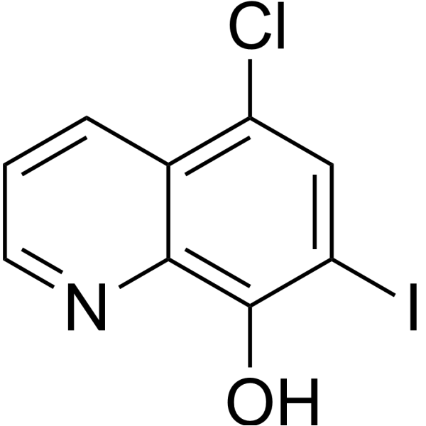 Clioquinol (Standard) Chemical Structure