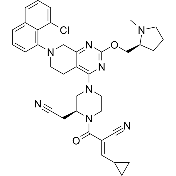 KRAS G12C inhibitor 48 Chemical Structure