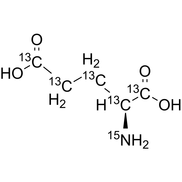 L-Glutamic acid-<sup>13</sup>C<sub>5</sub>,<sup>15</sup>N