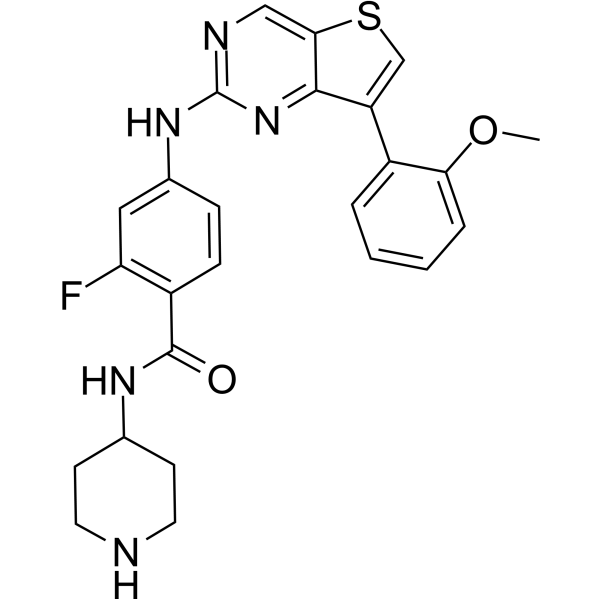 FAK inhibitor 6 Chemical Structure