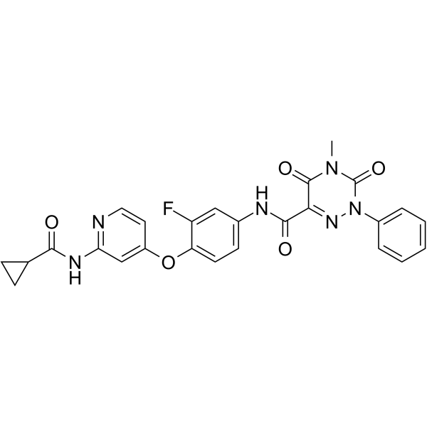 c-Met-IN-10 Chemical Structure