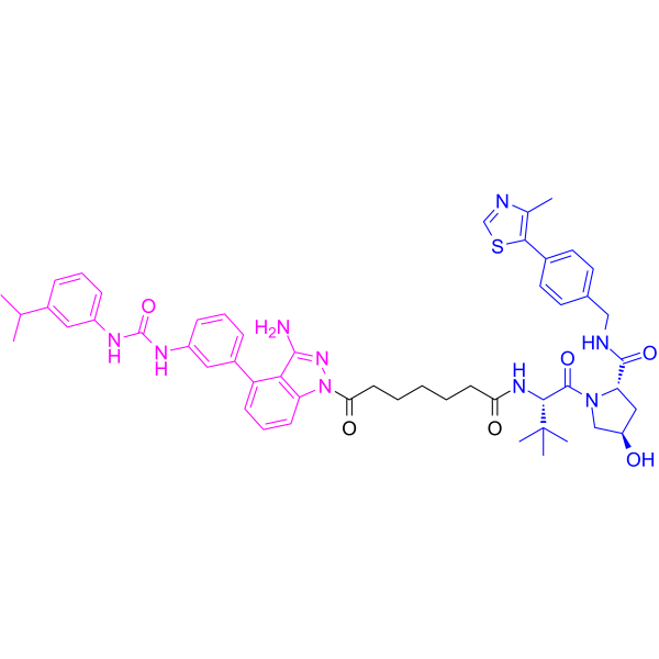 PROTAC VEGFR-2 degrader-1 Chemical Structure