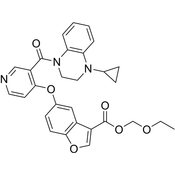 TGR5 Receptor Agonist 3 Chemical Structure