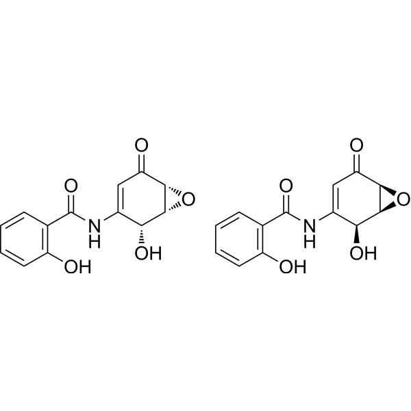 DHMEQ racemate Chemical Structure