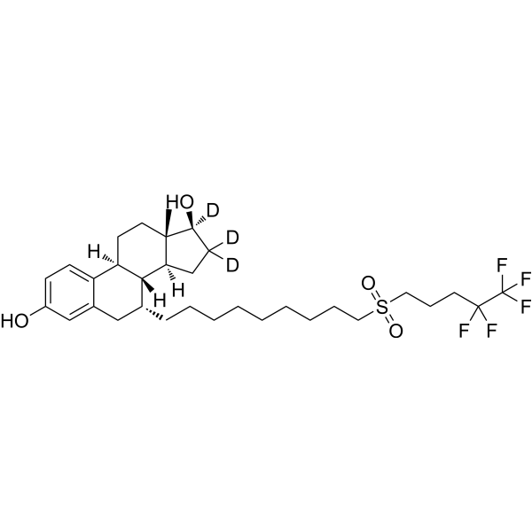 Fulvestrant-9-sulfone-d3 Chemical Structure
