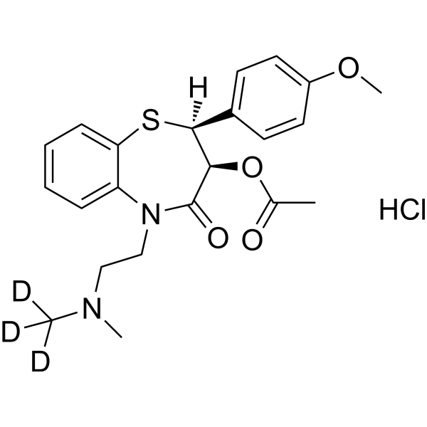 Diltiazem-d3 hydrochloride