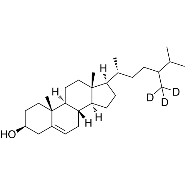 5-Cholesten-24(RS)-methyl-3<em>β</em>-ol-d3