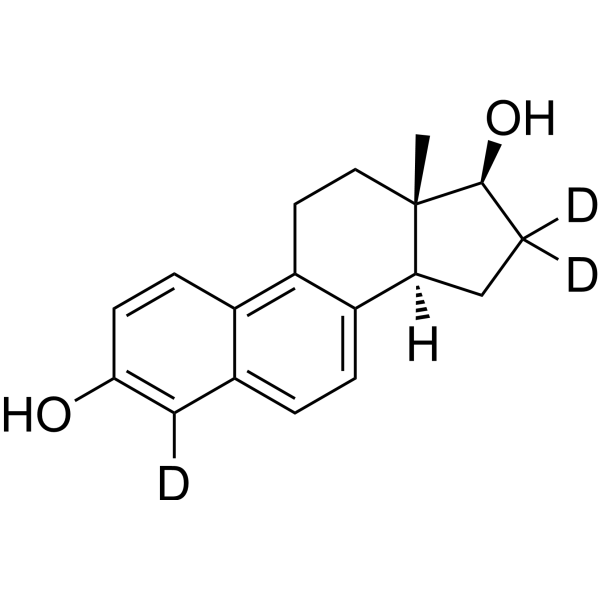 17β-Dihydroequilenin-4,16,16-d3